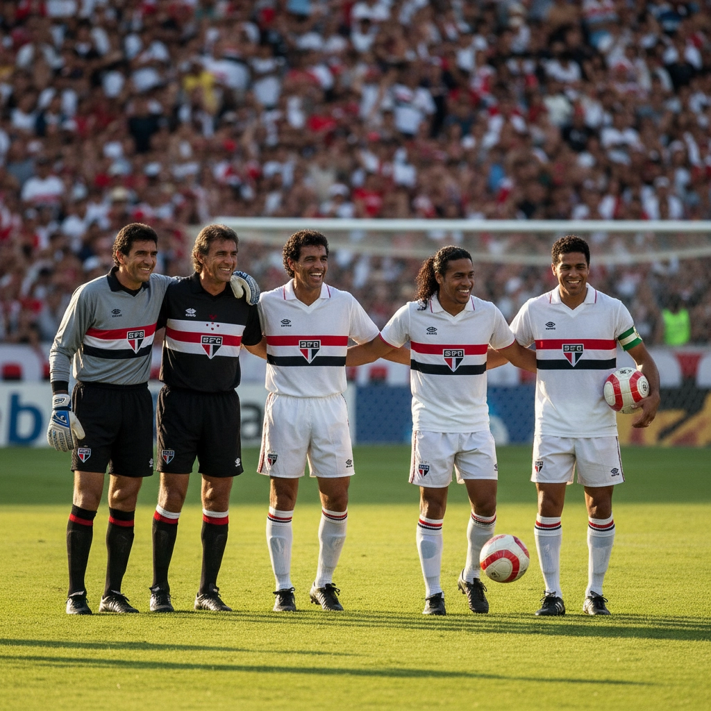 Lendas do futebol brasileiro no São Paulo: de Zetti a Kaká