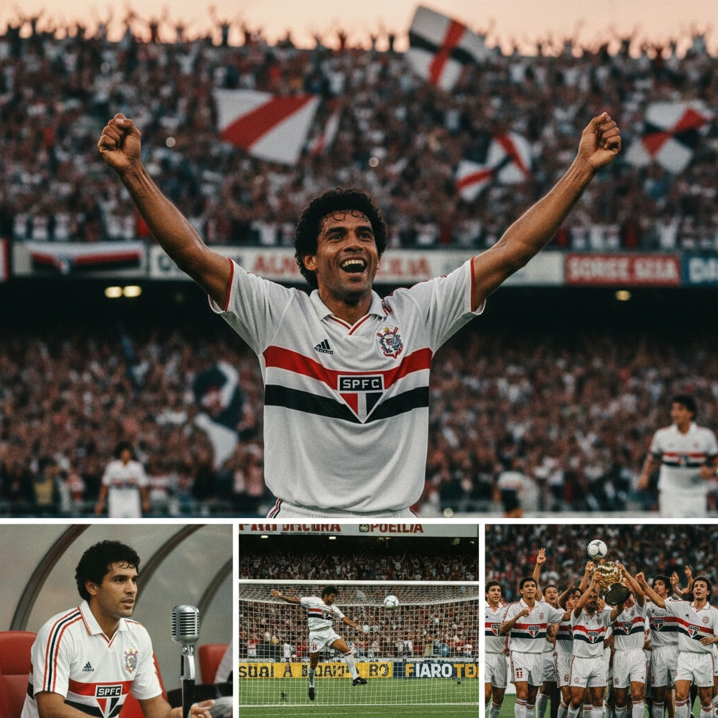 Raí ídolo do São Paulo: entrevistas, gols e momentos decisivos