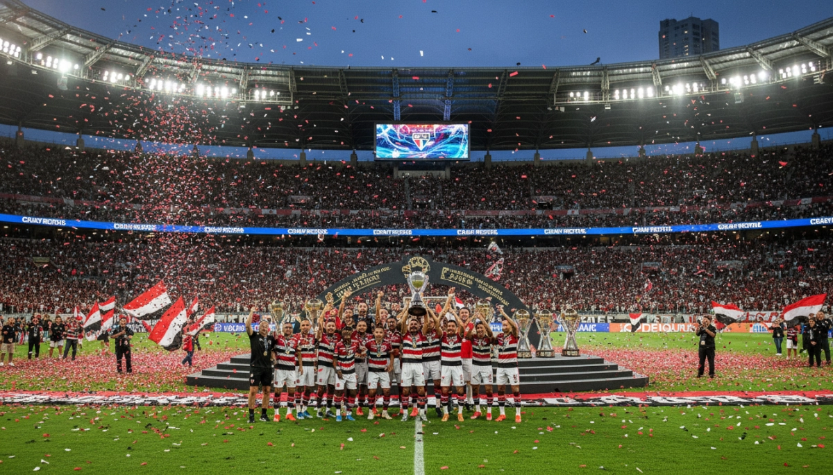 Como o São Paulo FC conquistou seus maiores títulos nacionais