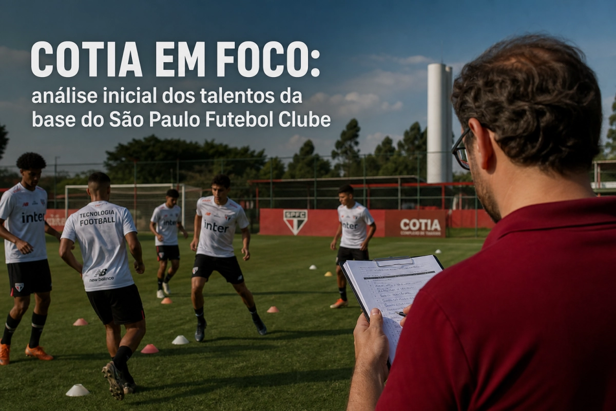 Cotia em foco: análise inicial dos talentos da base do São Paulo Futebol Clube